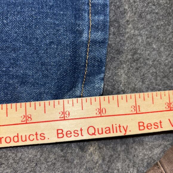 Wrangler Jeans Mens 36X30 A204 Straight Leg Western Cowboy 5-Pockets Denim - Picture 4 of 8